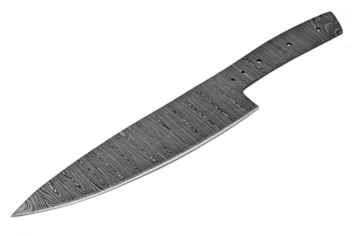 Generisch Damast Küchenmesser Klinge Blank Blade Chef Knife (MAQ923)