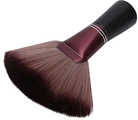 Brosse de Cou de Coiffeur Conception de Poignée Unique Brosse de Coupe de Cheveux Brosse de Cou Brosse à Cheveux Cassée Professionnelle pour Salon de Coiffure et Salon de (Brosse