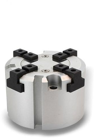 MHS2/MHS3/MHS4 Serie 2/3/4 Finger pneumatischer Greifer SMC Ersatz Doppeltwirkender Drehzylinder 16D/20D/25D/32D/40D/50D (Color : MHS4, Size : 50D)