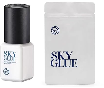 5ml Wimpernkleber Sky S+ für Wimpernverlängerung. Trocken zeit : 2 Sek. Schwarze Kappe. Eyelash Glue 5 Gramm. Korea.