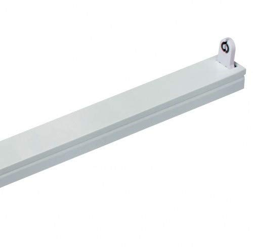 Röhrenhalterung/Fassung für eine 60 cm T8 / G13 LED-Röhre - als Ersatz für Leuchtstoffröhrenhalter zum Betrieb einer LED Röhre - RH60-1