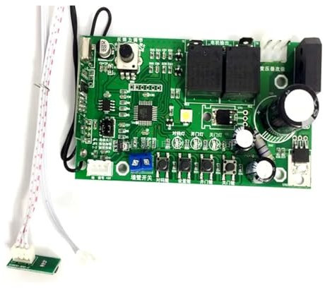 Placa lógica de repuesto para operador de puerta, Placa principal de puerta de garaje con límite electrónico universal, placa de control del motor de la puerta abatible, receptor de puerta de garaje c