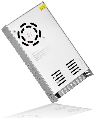 vsshe Netzteil Trafo Schaltnetzteil, DC 12V 30A 360W Netzteil Adapter Transformator Stromversorgung, LED Trafo Schaltwandler AC 110V/220V auf DC 12V für 3D-Drucker, LED-Lichtleisten, Computerprojekte