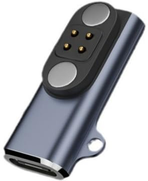 PLCPDM Bone Conduct Headphone Charging Head Strong Magnetic Attachment USB Type C to 4Pin Connector Adapter High Efficiency