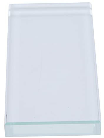 Tbest Palette de Colle de Vernis à Ongles de Maquillage Rectangle pour le Mélange de Gel et de Pigments dans les écoles D'art Nail