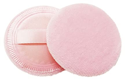 SAFIGLE Houppettes à Poudre en Coton Rose Lot de 8 6 X 0,7 Cm avec Ruban Manipulation pour Maquillage Visage Professionnel et Voyage
