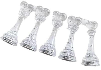 Support Ongles Capsules Support de conseils pratique des ongles 5 pièces | Outil de formation de support d'affichage portable surélevé de 3 cm(Color 02)