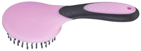 Tough1 Great Grips Mane & Tail Brush - Pink