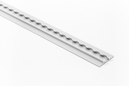 1x Lasi24 Lashing Rail Telescopic Aluminium 1.5 m Length 20 mm Hole Diameter
