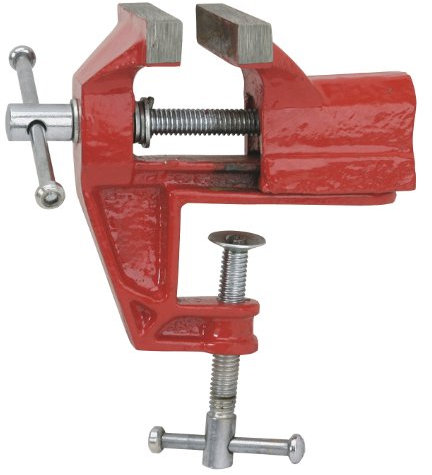 Cogex 64603 - Tornillo de banco (acero, con agarre para mesa)