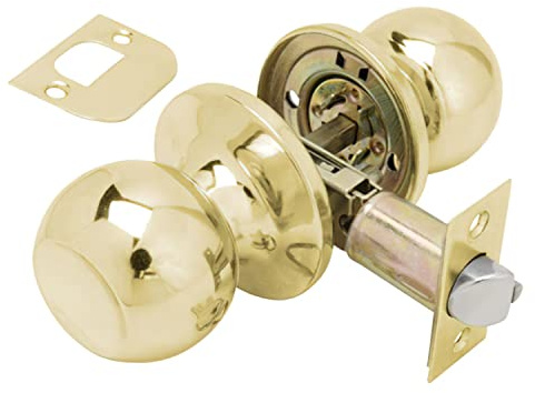 Pomo Puerta Wolfpack Sencillo Latonado Para Pasillo