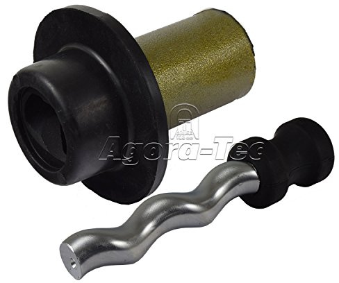 Agora-Tec® Rotor/Stator-Set 4 Zoll Brunnenpumpe 500W-screw | Ersatz-Fördergruppe für sandresistente 4 Tiefbrunnenpumpe | einfacher Austausch | 500W screw |