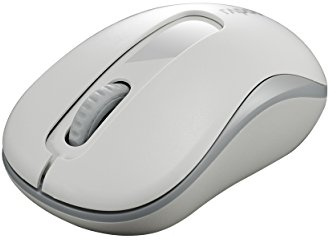 Rapoo M10 Plus wireless Mouse - Kompakte Maus kabellos USB 2.4GHz, kleine Laptopmaus ohne Kabel, 1000 dpi, 12 Monate Batterielaufzeit, für PC, Laptop, Mac,weiß