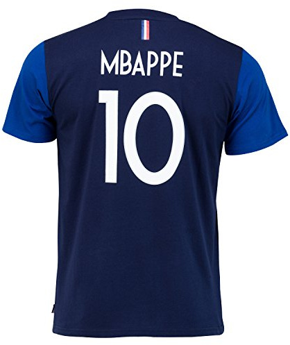 Equipe de France de Football T-Shirt FFF - Kylian MBAPPE - Collection Officielle Taille Homme