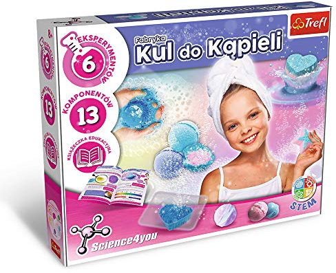 Science4you Trefl Badekugel Fabrik Big Wissenschaftsset für Kinder ab 8 Jahren