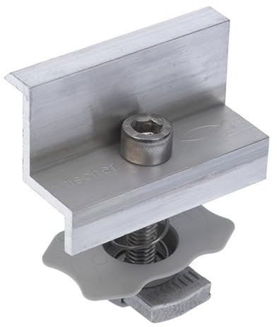 Fischer Morsetto finale PM F 35 per moduli fotovoltaici con cornice in alluminio (10 Pz.)