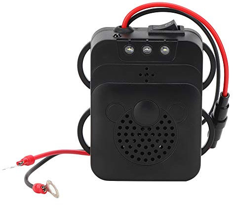 Ymiko Pest Repeller Rodent Repellent Ultrasonic Mice Repellent LED Strobe Lights Vehicle‑Mounted Electronic Repeller Rat Repellent for Cars