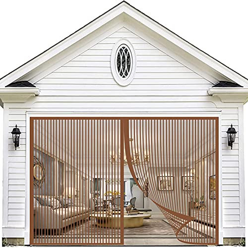 Moustiquaire Magnétique Porte,BKPH Moustiquaire à Fermeture Aimantée Moustiquaire porte Fenetre Rideau Maille Fine avec Rubans Adhésifs Facile à installer pour Couloirs Portes Patio