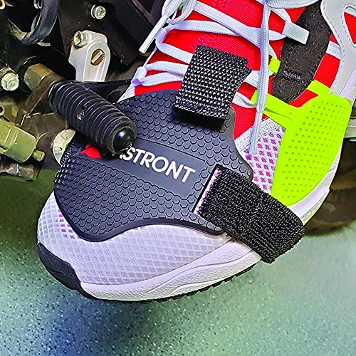 Astront Salvascarpa Moto Cambio in Gomma Silicone Qualità Premium Copriscarpa Motocicletta Protezione Leva Cambio Parascarpe Pedalina Accessori per Motociclisti