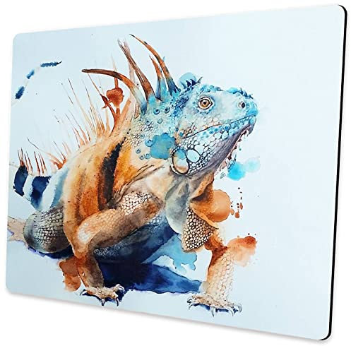 Tapis de souris carré personnalisé pour gaming, bureau - Design unique - Base en caoutchouc antidérapant - Pour ordinateur de bureau et ordinateur portable