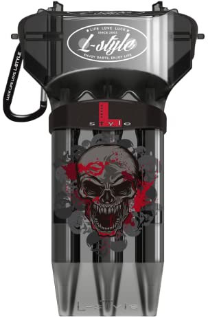 L-Style Krystal One Chief Skull Clear Black