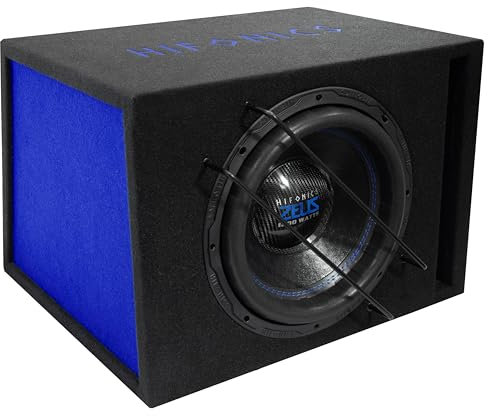 Hifonics ZSPL12R Caisson de Basses SPL 30 cm (12) de la série Zeus | jusqu'à 1800 W en crête Max.