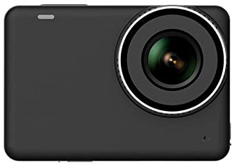 USKI Appareil Photo d'action 4k 60fps WiFi à Distance boîtier étanche 10m Contrôle 1300mAh Batterie Noir(Option 7)