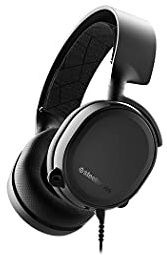 SteelSeries Arctis 3 Console - Stereo Wired Gaming Headset for PlayStation 5, PS4, Xbox One, Nintendo Switch, VR, Android and iOS - Black (Renewed)