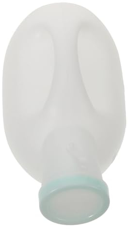 Urinario de Plástico 2000ml Blanco para Hombres, Portátil | Uso en Camping y Hospital, Diseño Práctico de Gran Capacidad, Acabado Fino y Formato Fácil de Llevar