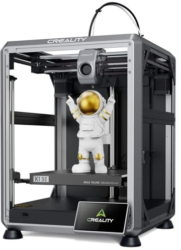 Creality K1 SE 3D-Drucker, bis zu 600 mm/s Druckgeschwindigkeit, CoreXY-Ganzmetallrahmen, Auto-Nivellierung, Tri-Metal-Düse, K1-Upgrade für Einsteiger & Heimwerker, Druckgröße 250×220×220 mm