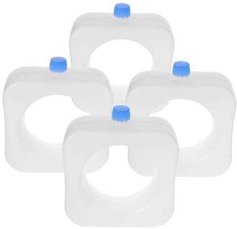 Anneome 4piezas Ice Packs Reutilizables Cajas para Congelador Packs De para Almuerzos Bolsas Térmicas y Camping Compatible Ventiladores De Aire Acondicionado