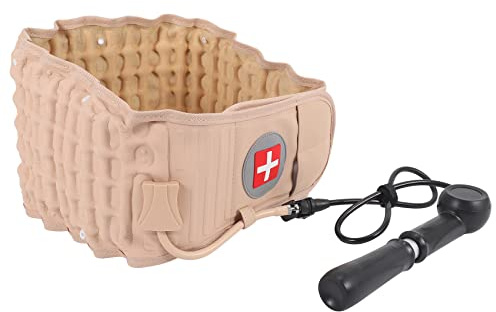 Sessleger Lumbar Cinturón Dorsal de Descompresión de la Correa Trasera de Protección de la Correa de Apoyo Dolor de Apoyo Lumbar Inferior para 29 Pulgadas A 49 Pulgadas