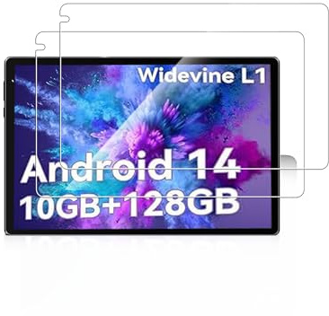 For FYMLCPFY A63 10 inch Tablet Android Tablet Tempered Glass Screen Protector - High Transparency, Scratch Resistant, Anti-Fingerprint(2 Pack)