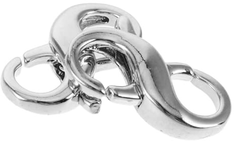 Gatuida 2piezas Cierre De Pinza De Langosta Cierres Para Hacer Joyas De Collar y Pulsera Accesorios De Bricolaje