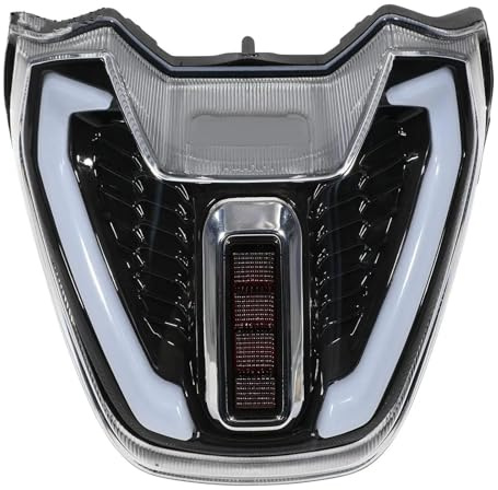 luce Moto Assemblea Per Hawk 250 Per Hawk250 Moto Accessori Proiettore A LED PP Lampada Frontale Luce Plastica Dirt Pit Bike Moto Alluminio