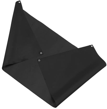 Homoyoyo Rete Fermafrecce per Tiro L’Arco e Golf, Pannello Barriera 1 Mm Spessore, Rete di Sicurezza Nera Resistente per Campo di Tiro all’Aperto e Interno, Paravento Multiuso
