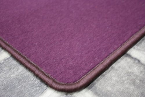 Velour Teppichboden Play Lila (17) Auslegeware (ungekettelt), Grösse: 150 x 400cm
