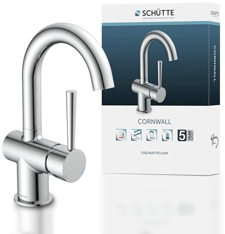 SCHÜTTE 79010 CORNWALL Waschtisch-Armatur, Chrom