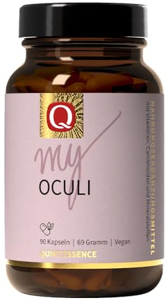 my Oculi, 90 Kapseln, Vitamin A, C, E, Zink, Astaxanthin, Quintessence