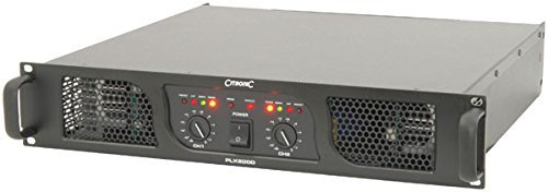 AMP28 - PLX2000, 2 x 700W @ 4 OHMS PLX-SERIES POWER AMPLIFIERS 19'' RACKMOUNT 2U DUAL FAN COOLING CLASS H 6.3MM JACK XLR SOCKET BRIDGE MODE CLIP LIMITER