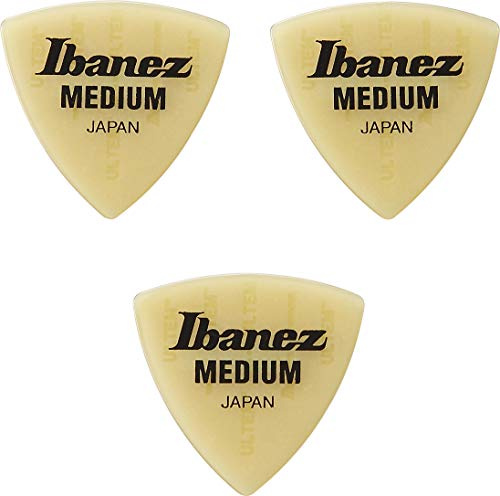 IBANEZ ULTEM Picks Triangle Shape Prestige - 0,75 mm Medium 3 Stück (BUL8M)