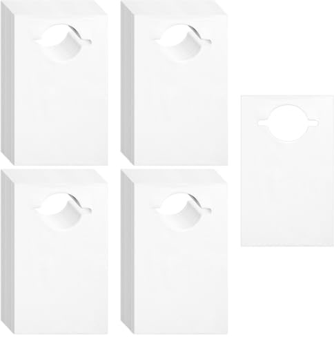 Wellbrite Disposable Bibs for Adults - 15.5 x 23.6 in - White, Pack of 100 - Over-the-Head Design & Adult Disposable Bib - Absorbent Paper-Plastic Blend & Paper Clothing Protectors for Seniors