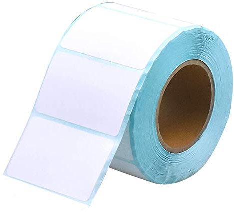 MELODYING 800 Stück Etiketten Selbstklebend Haushaltsetiketten Klebeetiketten Tiefkühletiketten Aufkleber Weiß für Büro Küche Marmelade, 5 x 3 cm Rechteckig