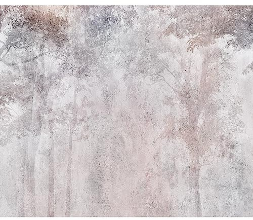 murando Fototapete selbstklebend Wald 245x175cm Foto Tapete Tapetenfolie Möbelfolie Wandverkleidung Wandtapete Motivtapeten Bildtapete Wohnzimmer 3d Effekt Natur Botanik Bäume Abstrakt Landschaft