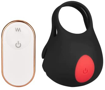 EIS Erotischer Hodenmassager | Masturbator | wasserdicht (IPX7) | 8,9 cm | wiederaufladbar | mit Funkfernbedienung | Sex Spielzeug für Männer | Taschenmuschi für Männer | Erotik | Mit App-Steuerung