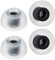 AZLA SednaEarfit MAX para Galaxy Buds 2 Pro Phantom Black (ML), puntas de auriculares inalámbricos, puntas de repuesto para auriculares con cancelación de ruido, almohadillas certificadas por Samsung