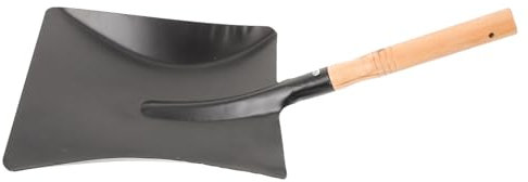 Mikikit Pala De Hierro Multifuncional Mango De Madera para Exterior Herramienta Práctica para Tierra Tamaño Pequeño Uso Jardinería y Cultivo Al Aire Libre