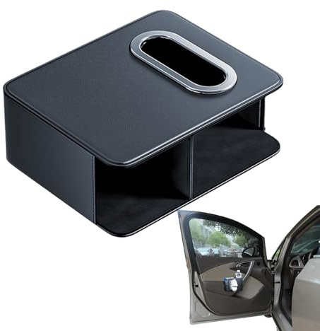 Renchey Organisateur de Portière de Voiture | Poche de Rangement Automobile,Porte-Gobelet Multifonctionnel Accessoire Intérieur Automobile Pour Camping Voyage