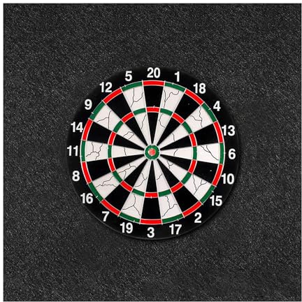GOEDCH 4 Stück Surround Dartscheibe Umrandung: Dartboard Schutzring für 60 cm Dartscheibe, Wandschutz Ring, Zielschutzring für Dartscheibe, Surround Eva Dartscheibe Kann Wände schützen