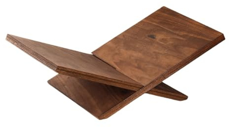 Buchständer Küchen Deko Einfach Zu Installierendes Rezeptregal for Ausstellen, Lesen, Lehrbuchregal, Offenes Buchpräsentationsregal Kochbuchhalter